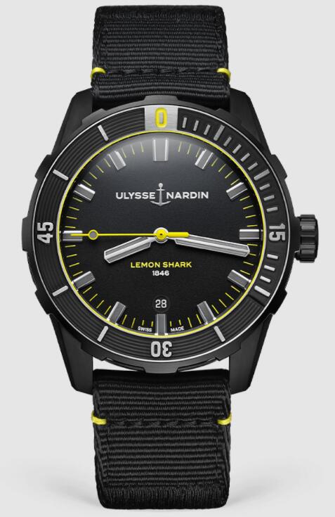 Ulysse Nardin Diver Lemon Shark 8163-175LE/92-LEMONSHARK Replica Watch